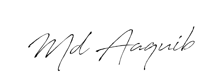 Also You can easily find your signature by using the search form. We will create Md Aaquib name handwritten signature images for you free of cost using Antro_Vectra sign style. Md Aaquib signature style 6 images and pictures png