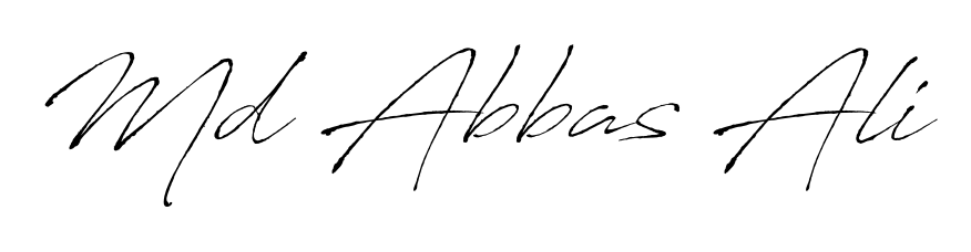 The Antro_Vectra signature style provides a bold statement for name Md Abbas Ali. Designed for business owners, executives, and leaders. Md Abbas Ali signature style 6 images and pictures png