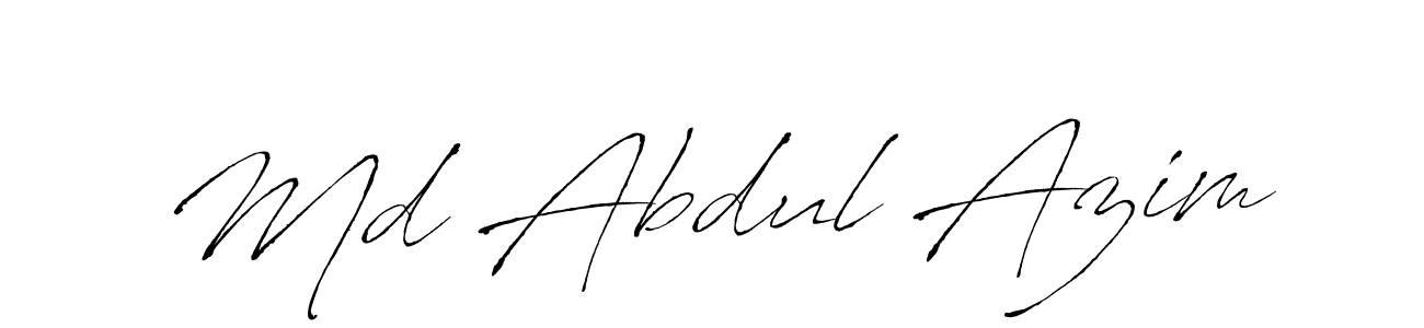 You should practise on your own different ways (Antro_Vectra) to write your name (Md Abdul Azim) in signature. don't let someone else do it for you. Md Abdul Azim signature style 6 images and pictures png