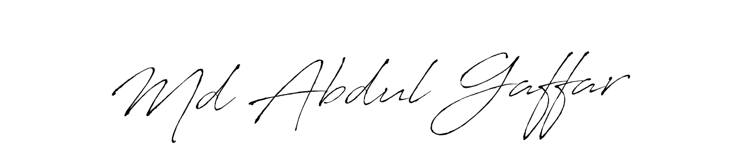 How to make Md Abdul Gaffar signature? Antro_Vectra is a professional autograph style. Create handwritten signature for Md Abdul Gaffar name. Md Abdul Gaffar signature style 6 images and pictures png
