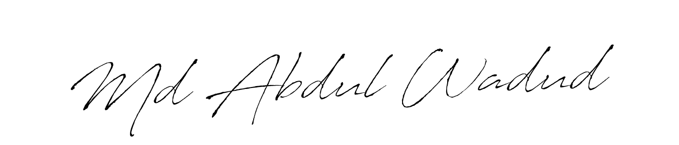 Make a beautiful signature design for name Md Abdul Wadud. Use this online signature maker to create a handwritten signature for free. Md Abdul Wadud signature style 6 images and pictures png