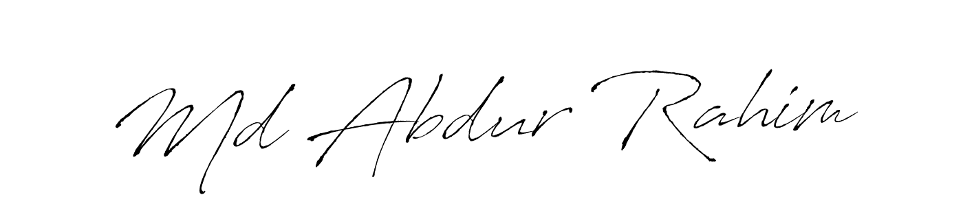 You should practise on your own different ways (Antro_Vectra) to write your name (Md Abdur Rahim) in signature. don't let someone else do it for you. Md Abdur Rahim signature style 6 images and pictures png