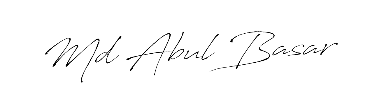 Also You can easily find your signature by using the search form. We will create Md Abul Basar name handwritten signature images for you free of cost using Antro_Vectra sign style. Md Abul Basar signature style 6 images and pictures png