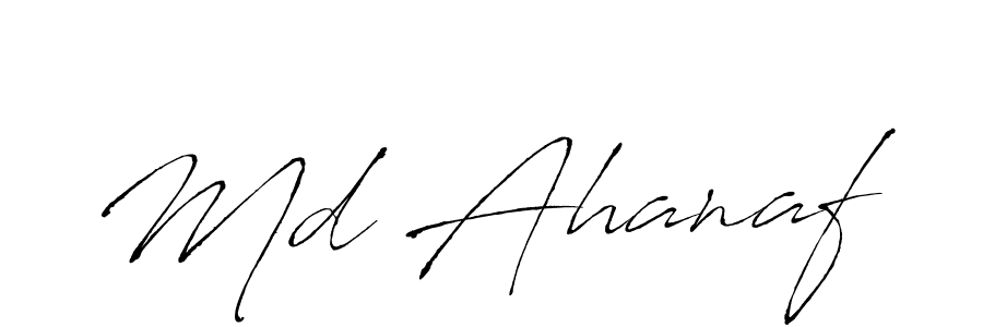 Also we have Md Ahanaf name is the best signature style. Create professional handwritten signature collection using Antro_Vectra autograph style. Md Ahanaf signature style 6 images and pictures png