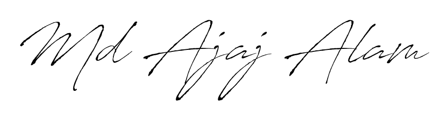 Turn your name Md Ajaj Alam into a signature brand with Antro_Vectra styling. Download in standard PNG or transparent format anytime. Md Ajaj Alam signature style 6 images and pictures png