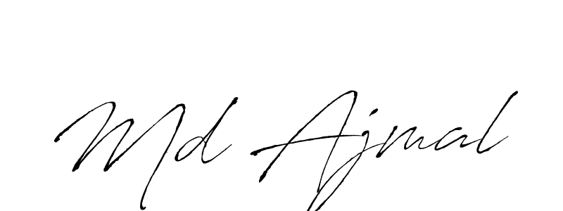 Create a beautiful signature design for name Md Ajmal. With this signature (Antro_Vectra) fonts, you can make a handwritten signature for free. Md Ajmal signature style 6 images and pictures png