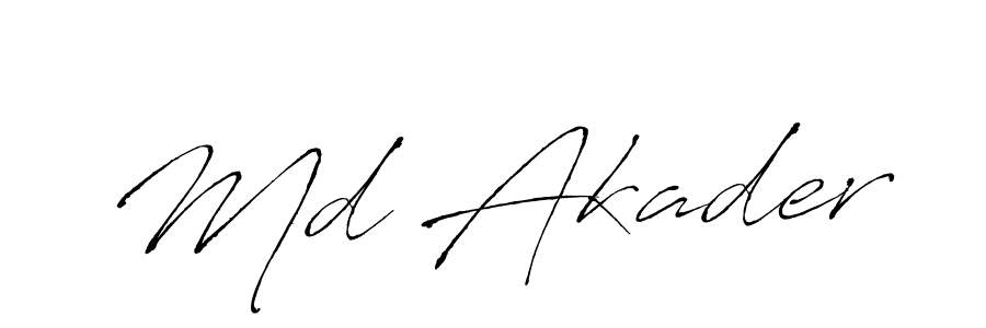 Here are the top 10 professional signature styles for the name Md Akader. These are the best autograph styles you can use for your name. Md Akader signature style 6 images and pictures png