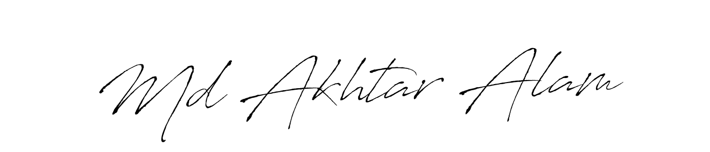 You can use this online signature creator to create a handwritten signature for the name Md Akhtar Alam. This is the best online autograph maker. Md Akhtar Alam signature style 6 images and pictures png