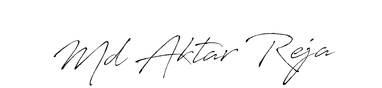 Make a beautiful signature design for name Md Aktar Reja. Use this online signature maker to create a handwritten signature for free. Md Aktar Reja signature style 6 images and pictures png