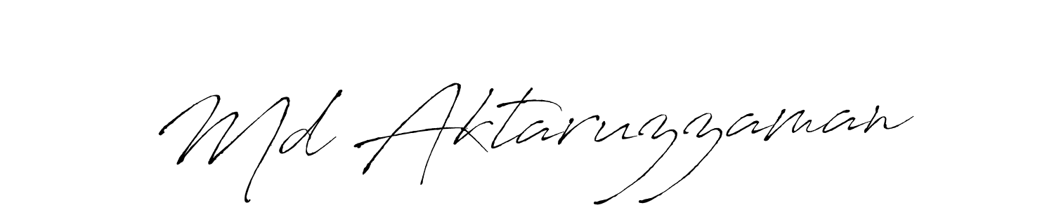 Antro_Vectra is a professional signature style that is perfect for those who want to add a touch of class to their signature. It is also a great choice for those who want to make their signature more unique. Get Md Aktaruzzaman name to fancy signature for free. Md Aktaruzzaman signature style 6 images and pictures png