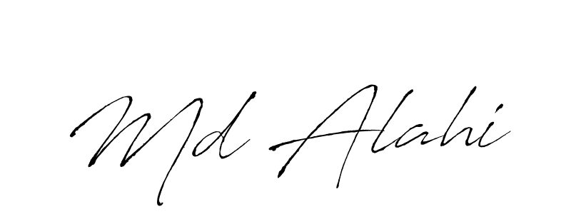 You should practise on your own different ways (Antro_Vectra) to write your name (Md Alahi) in signature. don't let someone else do it for you. Md Alahi signature style 6 images and pictures png