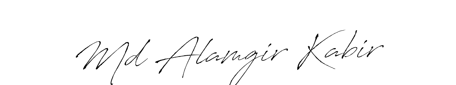 if you are searching for the best signature style for your name Md Alamgir Kabir. so please give up your signature search. here we have designed multiple signature styles  using Antro_Vectra. Md Alamgir Kabir signature style 6 images and pictures png