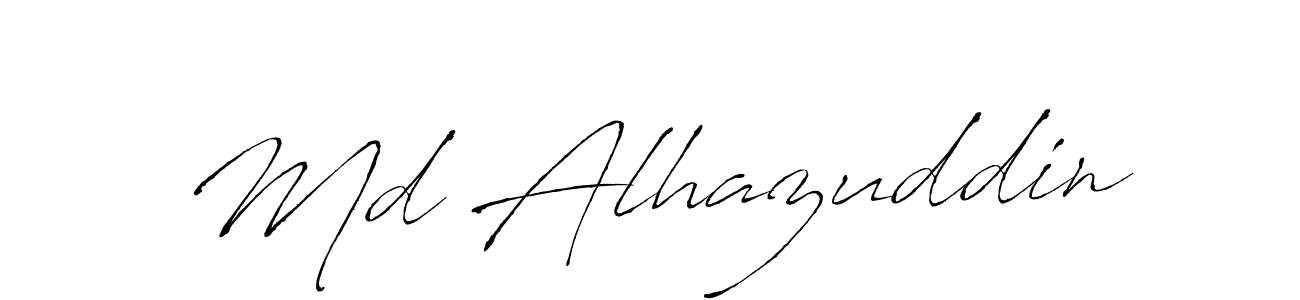 It looks lik you need a new signature style for name Md Alhazuddin. Design unique handwritten (Antro_Vectra) signature with our free signature maker in just a few clicks. Md Alhazuddin signature style 6 images and pictures png