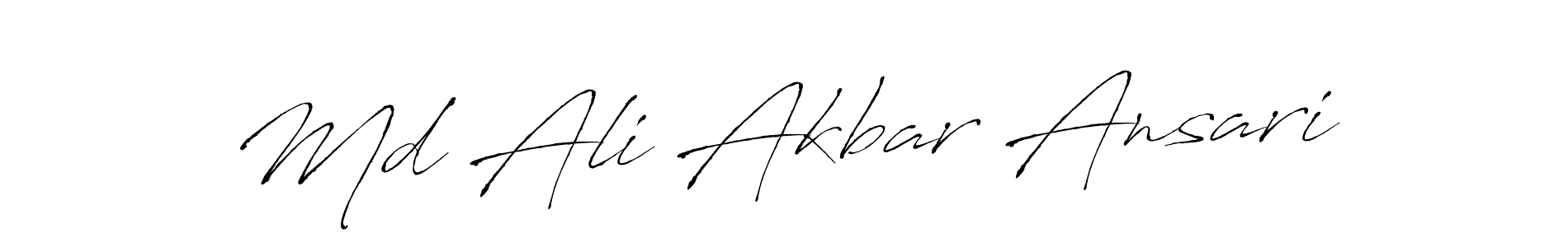 You can use this online signature creator to create a handwritten signature for the name Md Ali Akbar Ansari. This is the best online autograph maker. Md Ali Akbar Ansari signature style 6 images and pictures png