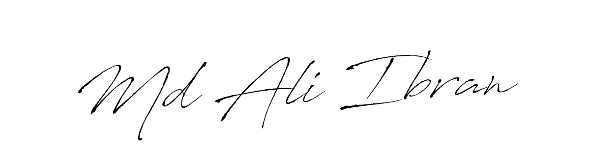 if you are searching for the best signature style for your name Md Ali Ibran. so please give up your signature search. here we have designed multiple signature styles  using Antro_Vectra. Md Ali Ibran signature style 6 images and pictures png