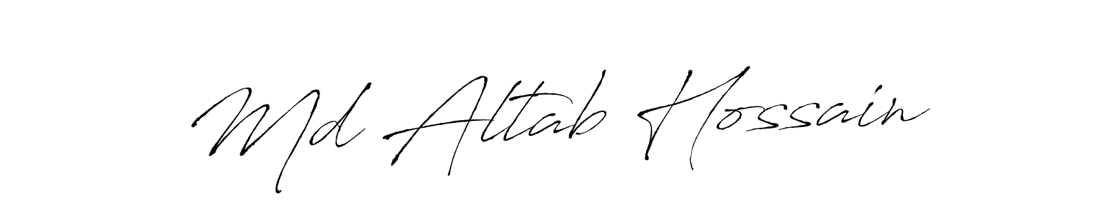 Make a beautiful signature design for name Md Altab Hossain. Use this online signature maker to create a handwritten signature for free. Md Altab Hossain signature style 6 images and pictures png