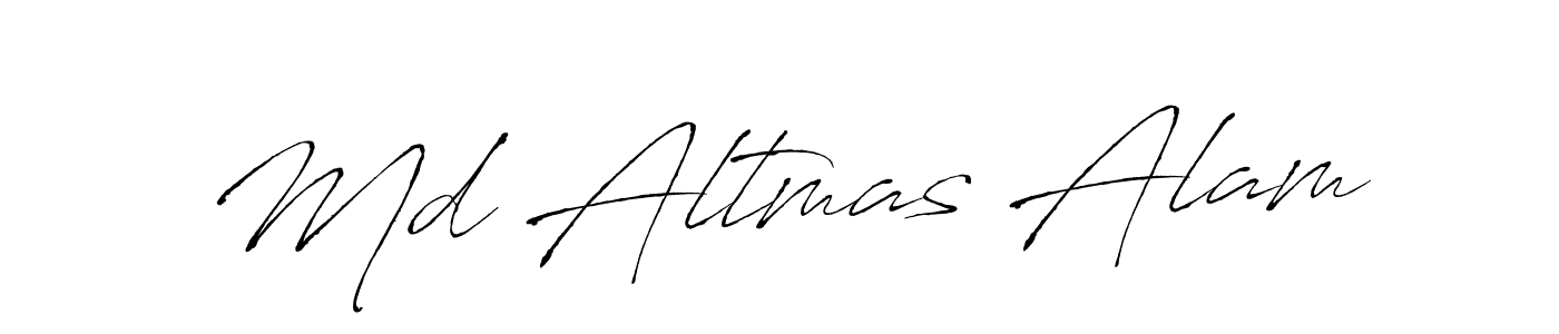 Md Altmas Alam stylish signature style. Best Handwritten Sign (Antro_Vectra) for my name. Handwritten Signature Collection Ideas for my name Md Altmas Alam. Md Altmas Alam signature style 6 images and pictures png