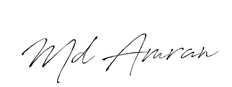 Antro_Vectra is a professional signature style that is perfect for those who want to add a touch of class to their signature. It is also a great choice for those who want to make their signature more unique. Get Md Amran name to fancy signature for free. Md Amran signature style 6 images and pictures png