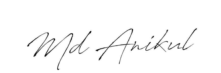 This is the best signature style for the Md Anikul name. Also you like these signature font (Antro_Vectra). Mix name signature. Md Anikul signature style 6 images and pictures png