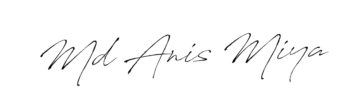 Make a short Md Anis Miya signature style. Manage your documents anywhere anytime using Antro_Vectra. Create and add eSignatures, submit forms, share and send files easily. Md Anis Miya signature style 6 images and pictures png