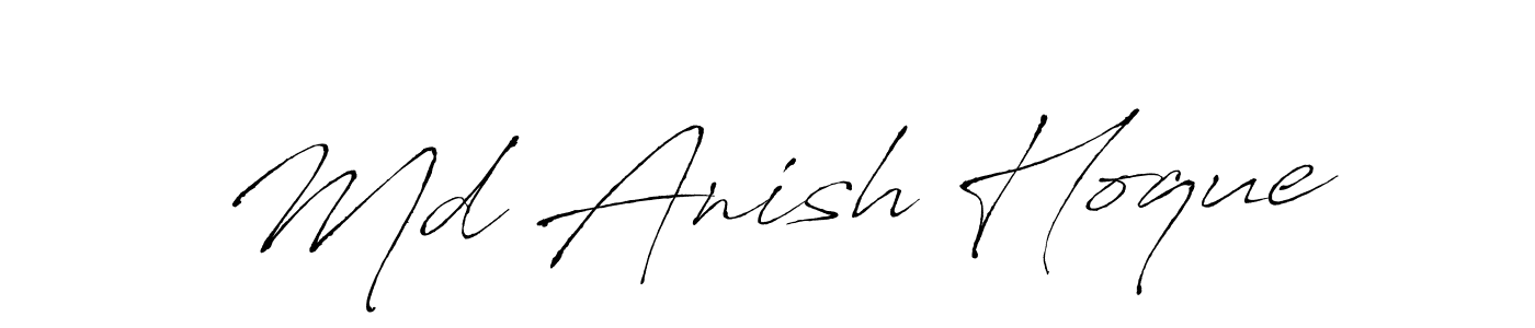 You should practise on your own different ways (Antro_Vectra) to write your name (Md Anish Hoque) in signature. don't let someone else do it for you. Md Anish Hoque signature style 6 images and pictures png