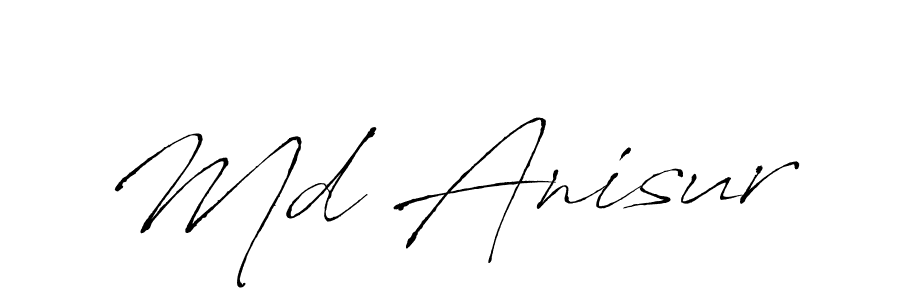 Also we have Md Anisur name is the best signature style. Create professional handwritten signature collection using Antro_Vectra autograph style. Md Anisur signature style 6 images and pictures png