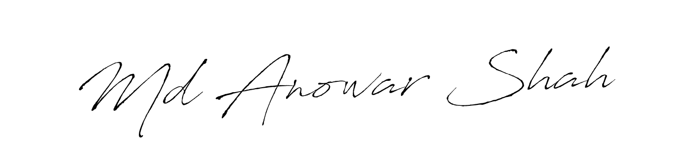 Use a signature maker to create a handwritten signature online. With this signature software, you can design (Antro_Vectra) your own signature for name Md Anowar Shah. Md Anowar Shah signature style 6 images and pictures png