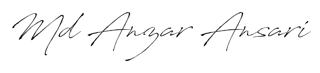 Create a personalized artistic stamp with Md Anzar Ansari in Antro_Vectra font. Perfect for visual artists, designers, and influencers. Md Anzar Ansari signature style 6 images and pictures png
