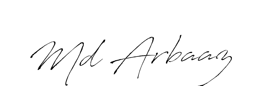 Create a beautiful signature design for name Md Arbaaz. With this signature (Antro_Vectra) fonts, you can make a handwritten signature for free. Md Arbaaz signature style 6 images and pictures png