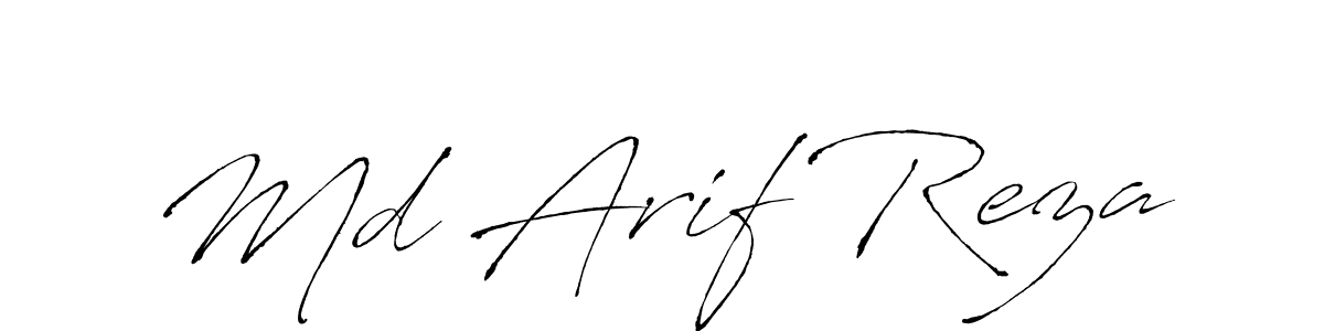 Also we have Md Arif Reza name is the best signature style. Create professional handwritten signature collection using Antro_Vectra autograph style. Md Arif Reza signature style 6 images and pictures png