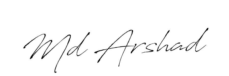 This is the best signature style for the Md Arshad name. Also you like these signature font (Antro_Vectra). Mix name signature. Md Arshad signature style 6 images and pictures png