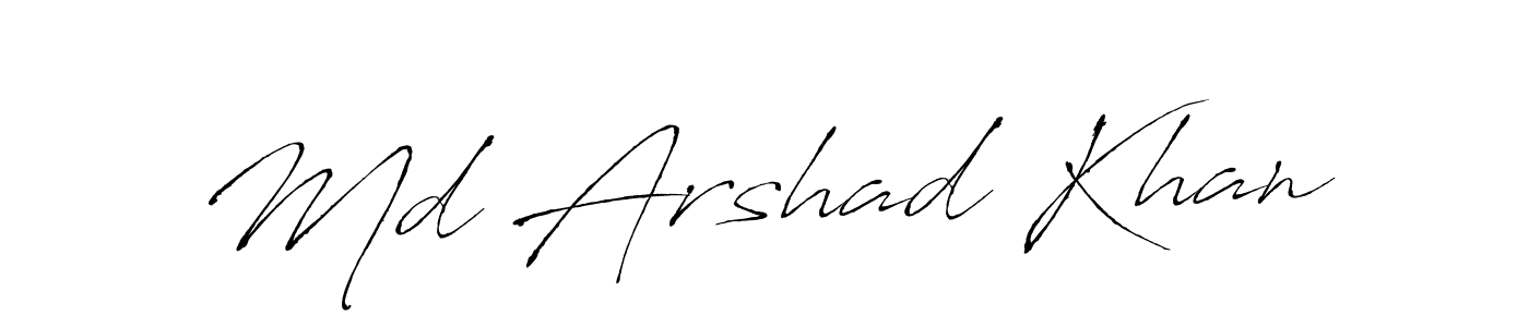 Once you've used our free online signature maker to create your best signature Antro_Vectra style, it's time to enjoy all of the benefits that Md Arshad Khan name signing documents. Md Arshad Khan signature style 6 images and pictures png