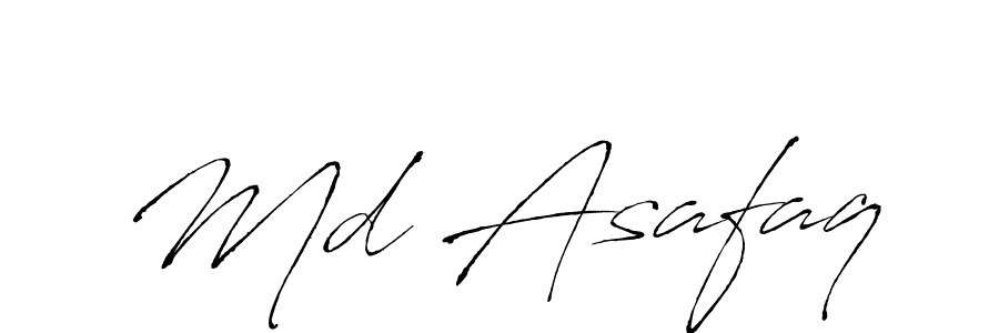 Design your own signature with our free online signature maker. With this signature software, you can create a handwritten (Antro_Vectra) signature for name Md Asafaq. Md Asafaq signature style 6 images and pictures png