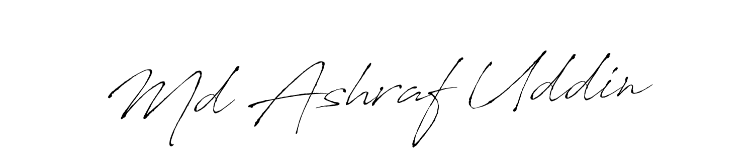 Make a short Md Ashraf Uddin signature style. Manage your documents anywhere anytime using Antro_Vectra. Create and add eSignatures, submit forms, share and send files easily. Md Ashraf Uddin signature style 6 images and pictures png