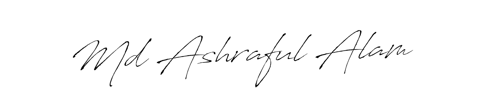Use a signature maker to create a handwritten signature online. With this signature software, you can design (Antro_Vectra) your own signature for name Md Ashraful Alam. Md Ashraful Alam signature style 6 images and pictures png