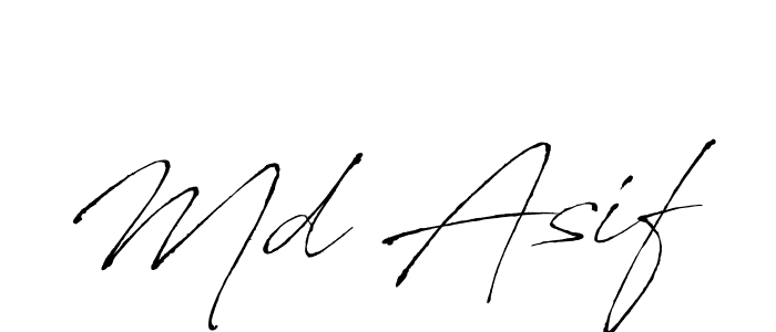 if you are searching for the best signature style for your name Md Asif. so please give up your signature search. here we have designed multiple signature styles  using Antro_Vectra. Md Asif signature style 6 images and pictures png