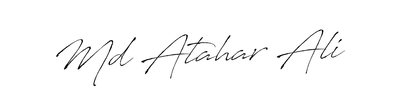 How to Draw Md Atahar Ali signature style? Antro_Vectra is a latest design signature styles for name Md Atahar Ali. Md Atahar Ali signature style 6 images and pictures png