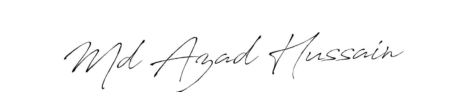 Similarly Antro_Vectra is the best handwritten signature design. Signature creator online .You can use it as an online autograph creator for name Md Azad Hussain. Md Azad Hussain signature style 6 images and pictures png