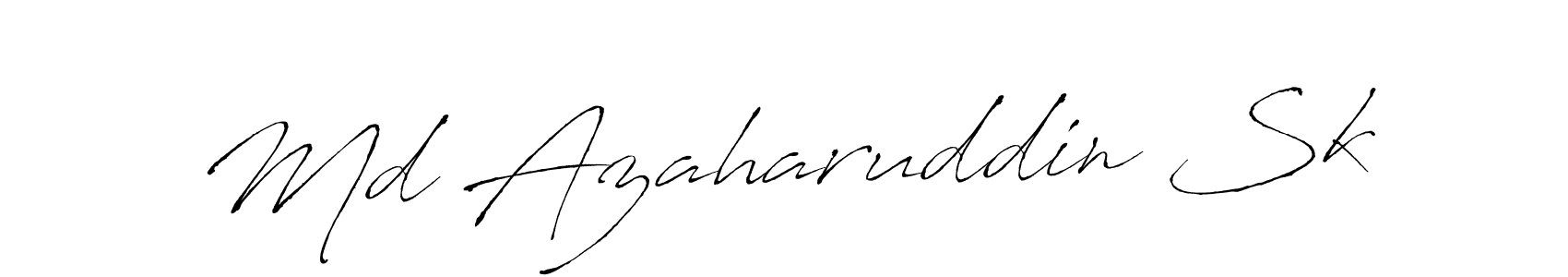 Use a signature maker to create a handwritten signature online. With this signature software, you can design (Antro_Vectra) your own signature for name Md Azaharuddin Sk. Md Azaharuddin Sk signature style 6 images and pictures png