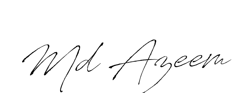 Make a beautiful signature design for name Md Azeem. Use this online signature maker to create a handwritten signature for free. Md Azeem signature style 6 images and pictures png