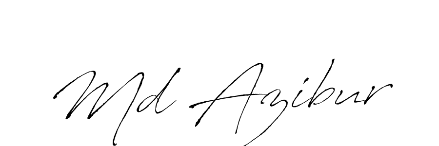 How to make Md Azibur signature? Antro_Vectra is a professional autograph style. Create handwritten signature for Md Azibur name. Md Azibur signature style 6 images and pictures png