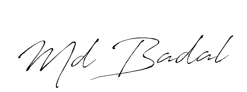 Make a beautiful signature design for name Md Badal. Use this online signature maker to create a handwritten signature for free. Md Badal signature style 6 images and pictures png