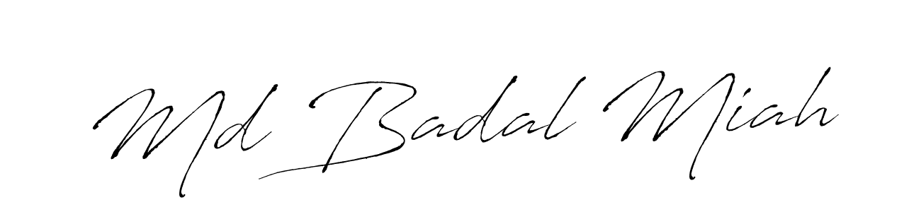 It looks lik you need a new signature style for name Md Badal Miah. Design unique handwritten (Antro_Vectra) signature with our free signature maker in just a few clicks. Md Badal Miah signature style 6 images and pictures png