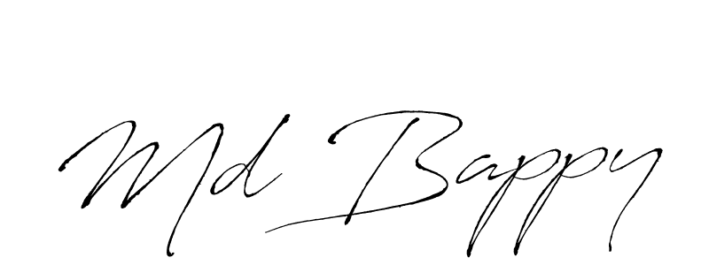 Also we have Md Bappy name is the best signature style. Create professional handwritten signature collection using Antro_Vectra autograph style. Md Bappy signature style 6 images and pictures png