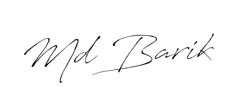 Also You can easily find your signature by using the search form. We will create Md Barik name handwritten signature images for you free of cost using Antro_Vectra sign style. Md Barik signature style 6 images and pictures png