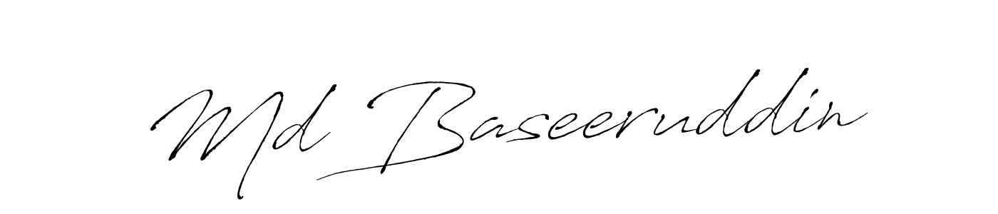 Make a beautiful signature design for name Md Baseeruddin. Use this online signature maker to create a handwritten signature for free. Md Baseeruddin signature style 6 images and pictures png