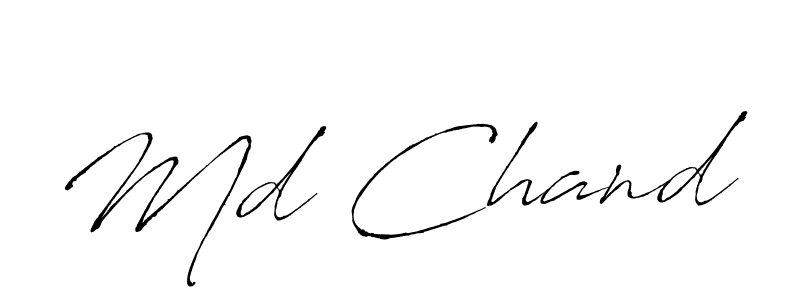 Antro_Vectra is a professional signature style that is perfect for those who want to add a touch of class to their signature. It is also a great choice for those who want to make their signature more unique. Get Md Chand name to fancy signature for free. Md Chand signature style 6 images and pictures png