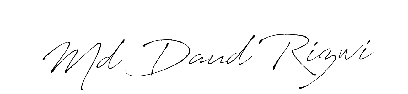 Use a signature maker to create a handwritten signature online. With this signature software, you can design (Antro_Vectra) your own signature for name Md Daud Rizwi. Md Daud Rizwi signature style 6 images and pictures png