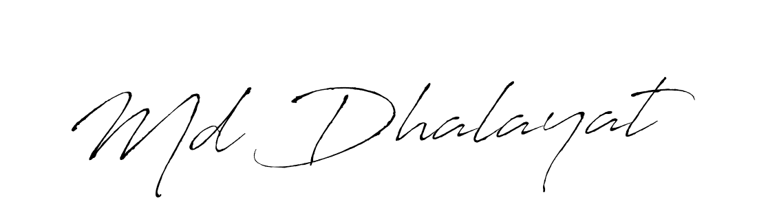 It looks lik you need a new signature style for name Md Dhalayat. Design unique handwritten (Antro_Vectra) signature with our free signature maker in just a few clicks. Md Dhalayat signature style 6 images and pictures png