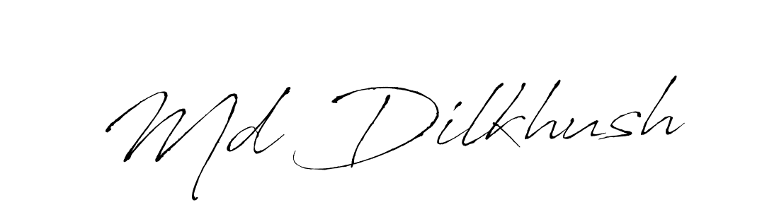 Also we have Md Dilkhush name is the best signature style. Create professional handwritten signature collection using Antro_Vectra autograph style. Md Dilkhush signature style 6 images and pictures png